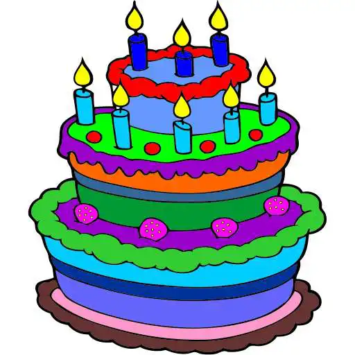 Free play online cake coloring book  APK