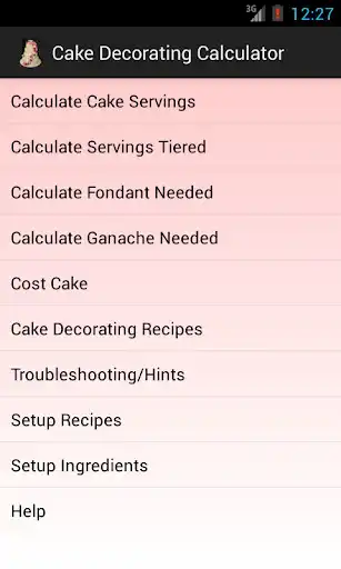 Play Cake Decorating Calc Free