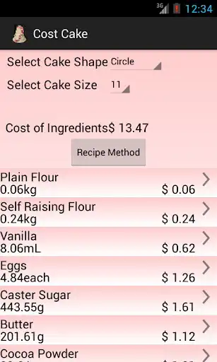 Play Cake Decorating Calc Free