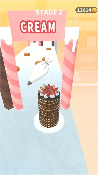 Play Cake Decorating Run as an online game Cake Decorating Run with UptoPlay