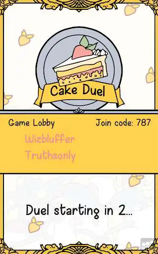 Play Cake Duel as an online game Cake Duel with UptoPlay