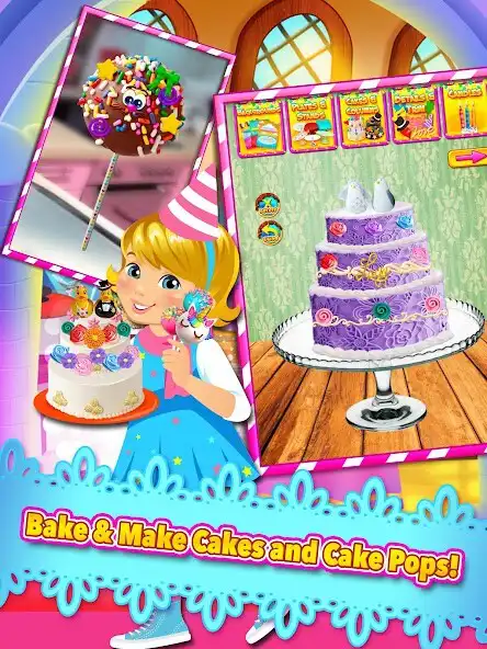Play Cake Maker  Candy Pops Cook as an online game Cake Maker  Candy Pops Cook with UptoPlay