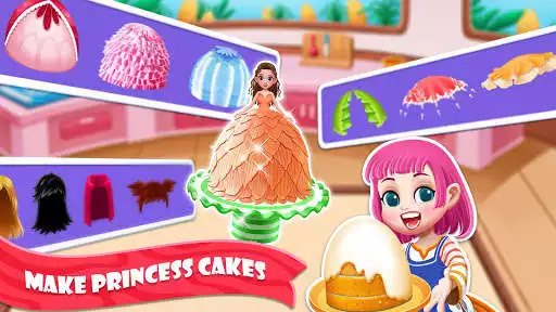 Play Cake maker : Cooking games as an online game Cake maker : Cooking games with UptoPlay