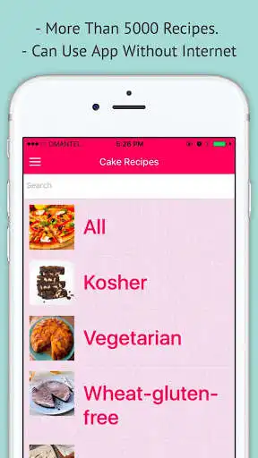 Play Cake Recipes - Offline Recipe of Cake  and enjoy Cake Recipes - Offline Recipe of Cake with UptoPlay