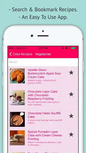 Play Cake Recipes - Offline Recipe of Cake as an online game Cake Recipes - Offline Recipe of Cake with UptoPlay