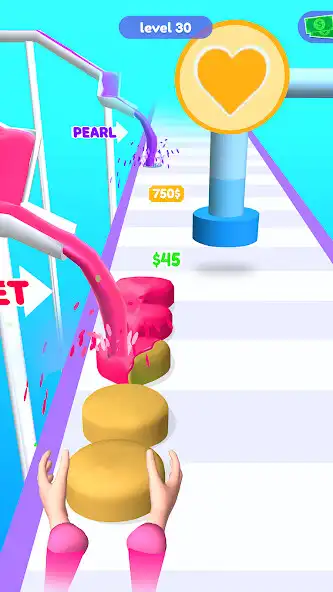 Play Cake Stack : 3D Cake Games as an online game Cake Stack : 3D Cake Games with UptoPlay