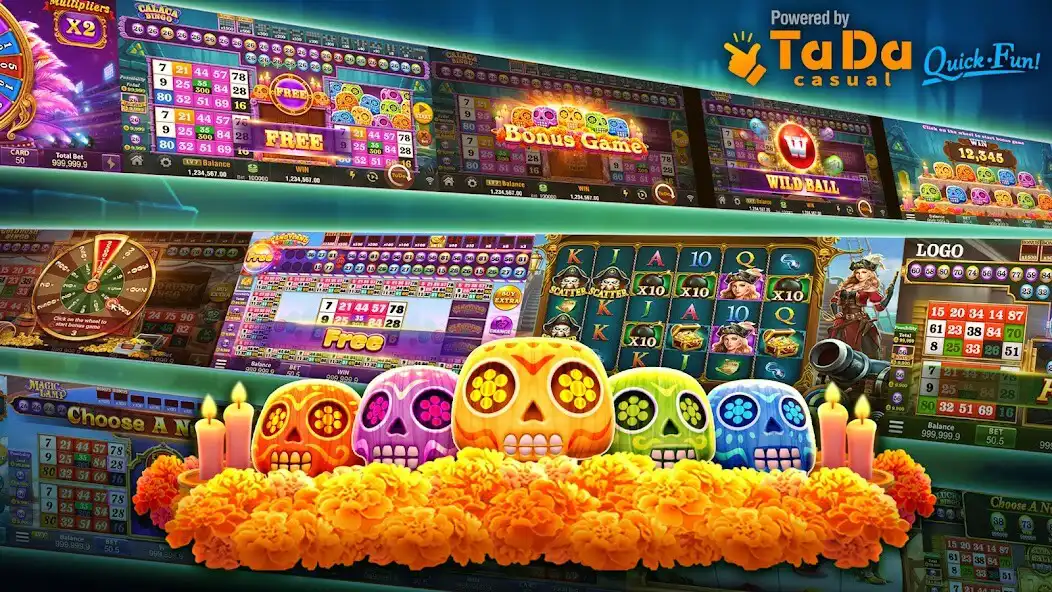 Play Calaca Bingo-TaDa Games  and enjoy Calaca Bingo-TaDa Games with UptoPlay