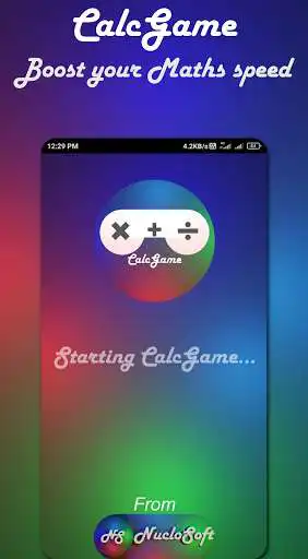 Play CalcGame -Boost your Maths speed  and enjoy CalcGame -Boost your Maths speed with UptoPlay