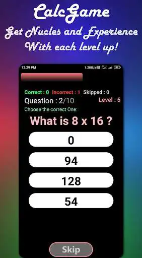 Play CalcGame -Boost your Maths speed as an online game CalcGame -Boost your Maths speed with UptoPlay