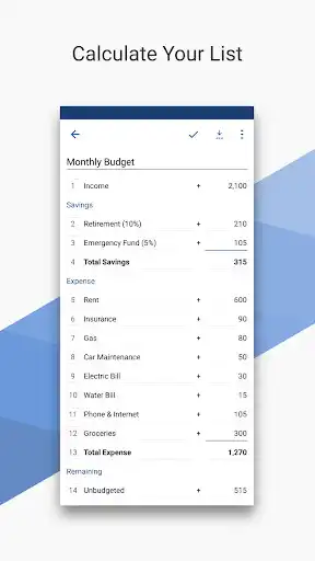 Play CalcList - Calculate Your List  and enjoy CalcList - Calculate Your List with UptoPlay