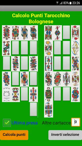 Play Calcolo punti Tarocchino Bolognese  and enjoy Calcolo punti Tarocchino Bolognese with UptoPlay