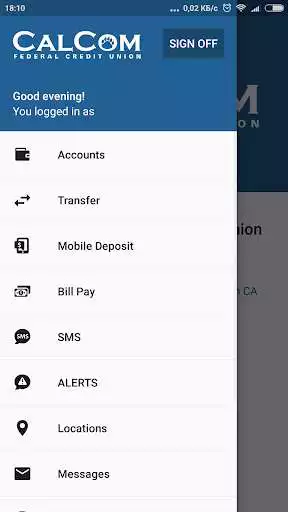 Play APK CalCom Federal Credit Union  and enjoy CalCom Federal Credit Union with UptoPlay com.softek.ofxclmobile.calcomfcu