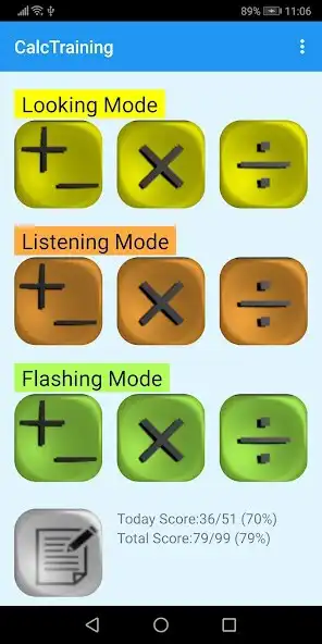 Play CalcTraining as an online game CalcTraining with UptoPlay