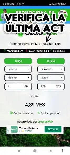Play Calcula Dolar as an online game Calcula Dolar with UptoPlay