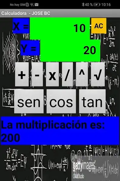 Play Calculadora Basica J as an online game Calculadora Basica J with UptoPlay