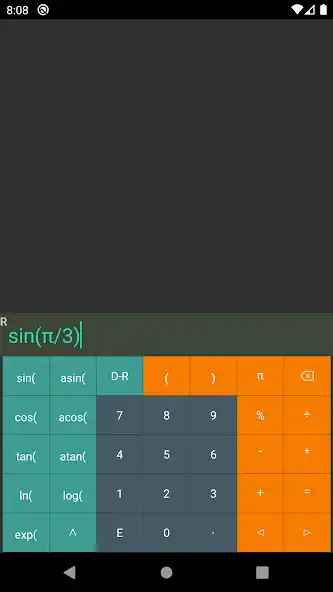 Play Calculadora cientifica as an online game Calculadora cientifica with UptoPlay