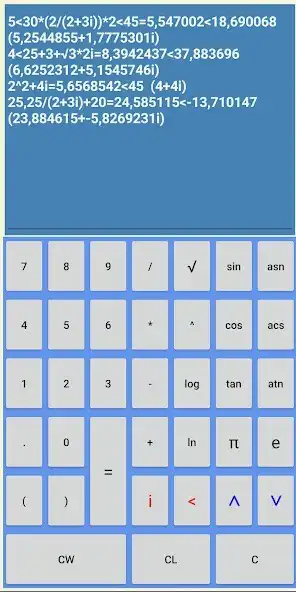 Play Calculadora Complejos (Complex Calculator)  and enjoy Calculadora Complejos (Complex Calculator) with UptoPlay