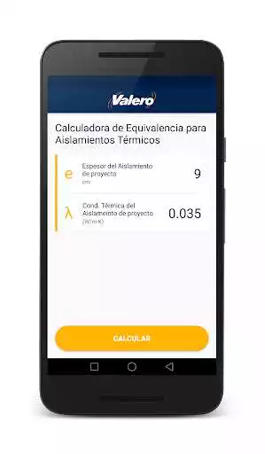Play Calculadora de Aislamientos Valero as an online game Calculadora de Aislamientos Valero with UptoPlay