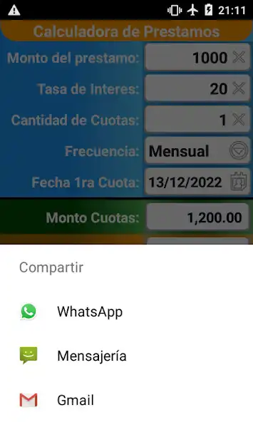 Play Calculadora de Prestamos as an online game Calculadora de Prestamos with UptoPlay