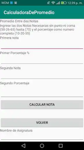 Play Calculadora de Promedios Ponderados as an online game Calculadora de Promedios Ponderados with UptoPlay