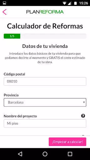 Play Calculadora de Reformas