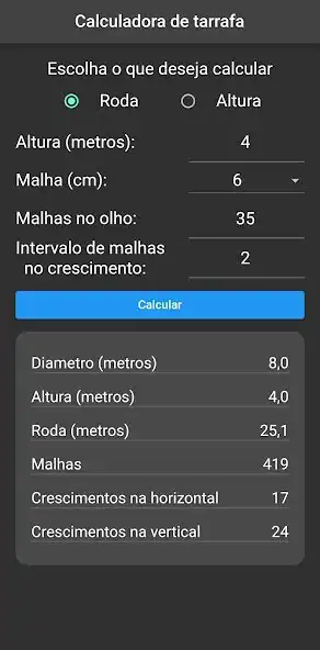 Play Calculadora de tarrafa  and enjoy Calculadora de tarrafa with UptoPlay