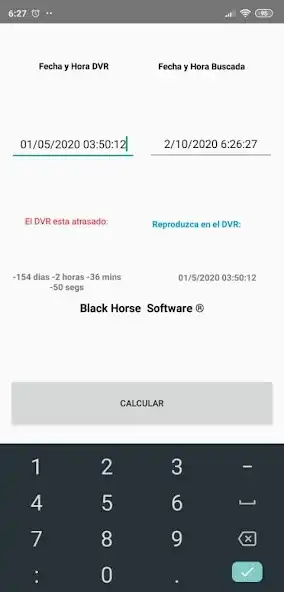 Play Calculadora DVR as an online game Calculadora DVR with UptoPlay