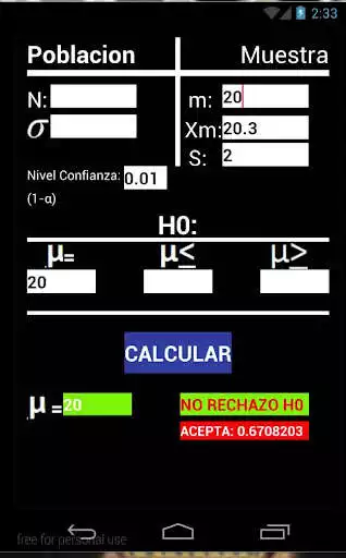 Play calculadora estadistica