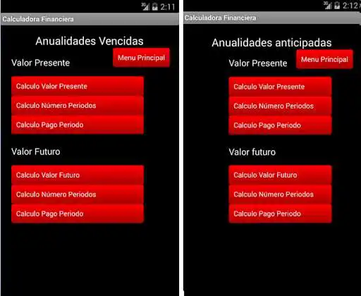Play Calculadora Financiera as an online game Calculadora Financiera with UptoPlay