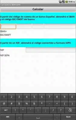 Play Calculadora IBAN SEPA