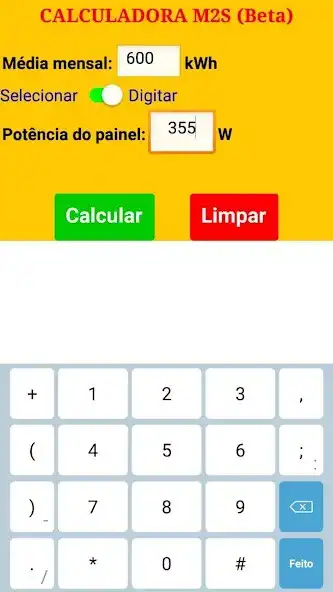 Play Calculadora M2S  and enjoy Calculadora M2S with UptoPlay