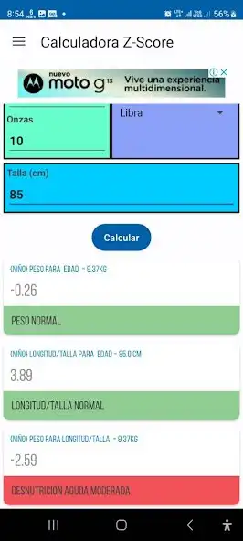 Play Calculadora Nutricional as an online game Calculadora Nutricional with UptoPlay