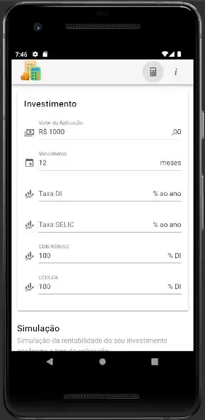 Play Calculadora renda fixa Brasil  and enjoy Calculadora renda fixa Brasil with UptoPlay