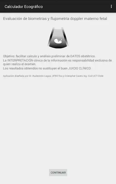 Play Calculador Ecográfico as an online game Calculador Ecográfico with UptoPlay