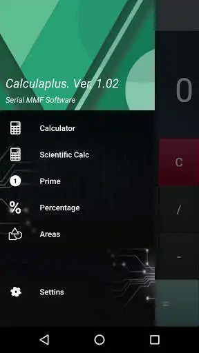 Play Calculaplus. Calculator, percentage, prime numbers  and enjoy Calculaplus. Calculator, percentage, prime numbers with UptoPlay