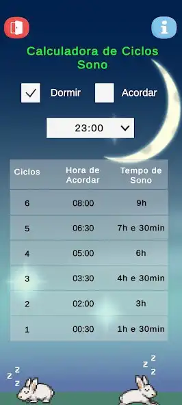 Play Calcular Ciclos de Sono as an online game Calcular Ciclos de Sono with UptoPlay