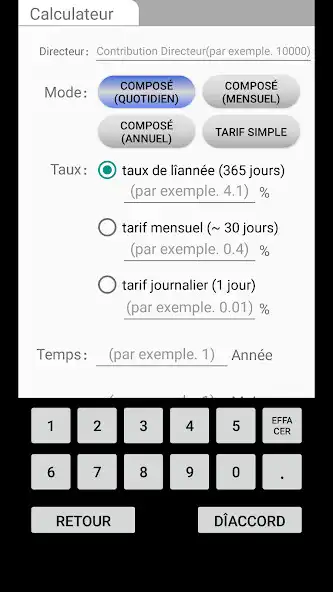 Play Calculateur dintérêts  and enjoy Calculateur dintérêts with UptoPlay