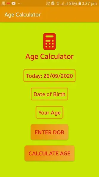 Play calculate your age  and enjoy calculate your age with UptoPlay