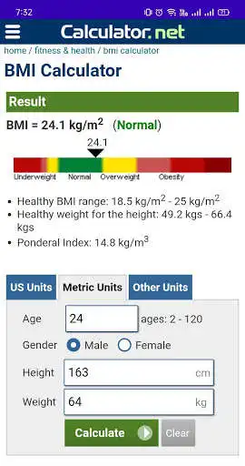 Play Calculate Your BMI-Netaji Fitness as an online game Calculate Your BMI-Netaji Fitness with UptoPlay