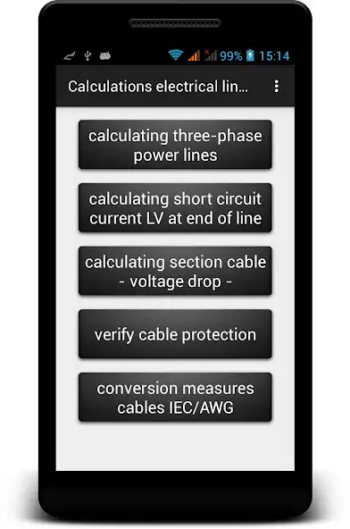 Play Calculations electrical lines  and enjoy Calculations electrical lines with UptoPlay