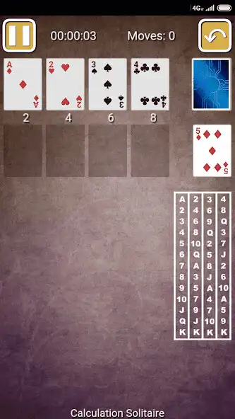 Play Calculation Solitaire  and enjoy Calculation Solitaire with UptoPlay