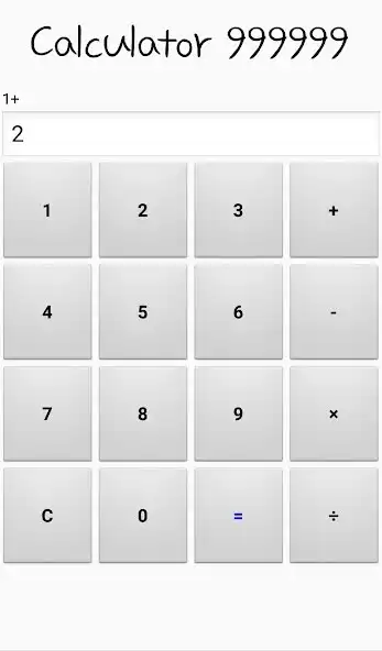 Play Calculator999999 as an online game Calculator999999 with UptoPlay
