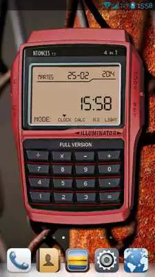 Play Calculator Clock Widget All