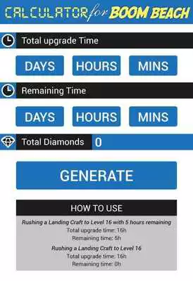 Play Calculator for Boom Beach