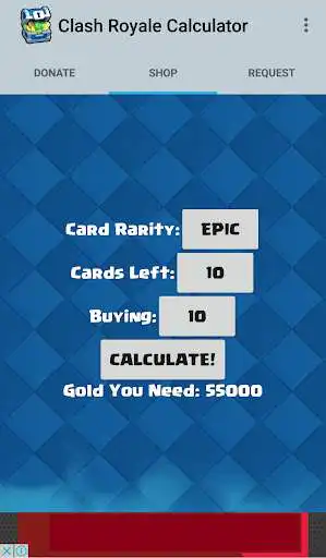 Play Calculator For Clash Royale as an online game Calculator For Clash Royale with UptoPlay
