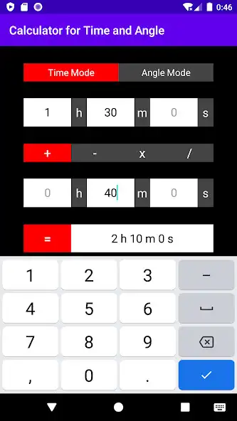 Play Calculator for Time and Angle  and enjoy Calculator for Time and Angle with UptoPlay