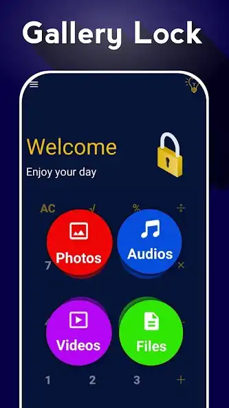 Play Calculator Lock - Gallery Lock  and enjoy Calculator Lock - Gallery Lock with UptoPlay