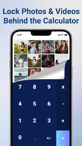 Play Calculator Lock - Hide Photos as an online game Calculator Lock - Hide Photos with UptoPlay