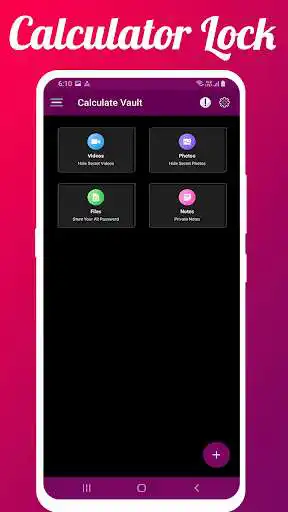 Play Calculator Lock : Hide Photo & Vault Video as an online game Calculator Lock : Hide Photo & Vault Video with UptoPlay