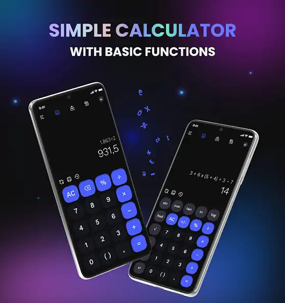 Play Calculator Plus, Custom Themes  and enjoy Calculator Plus, Custom Themes with UptoPlay